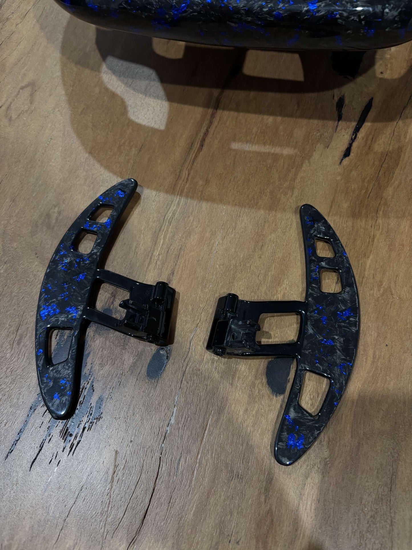Ford Px2/3 Ranger Blue Forged Carbon Steering Wheel