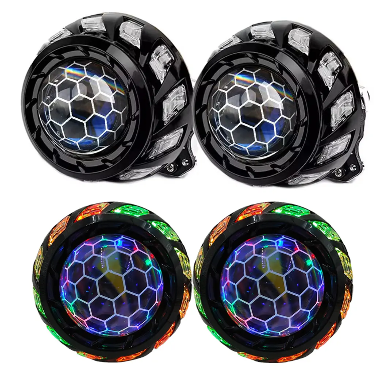 Custom Headlights 4x4