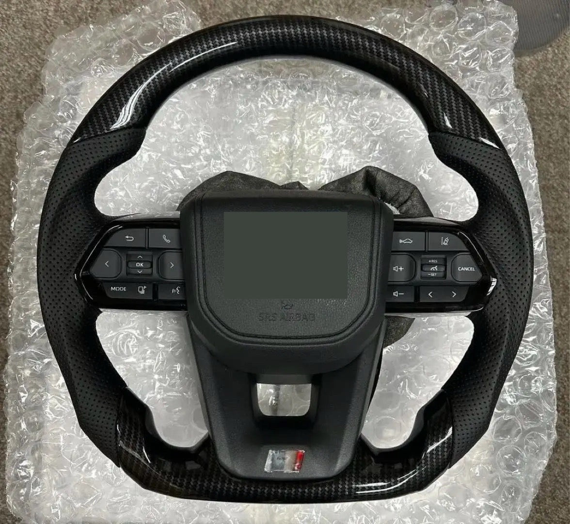 Toyota Land Cruiser 300series Carbon Steering Wheel suits all Toyotas