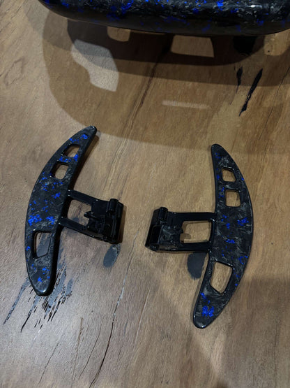 Ford Px2/3 Ranger Blue Forged Carbon Steering Wheel