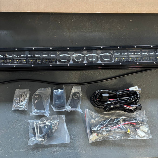 42" Dual-Row Laser LED Light Bar – weatherproof, ultra-bright, 2-year warranty.