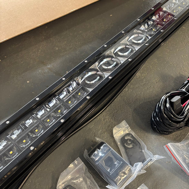 42" Dual-Row Laser LED Light Bar – weatherproof, ultra-bright, 2-year warranty.