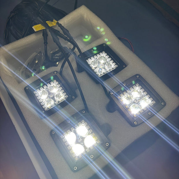 12V RGBW Party Lights – Plug & Play LED System for 4WD, Marine & Camping