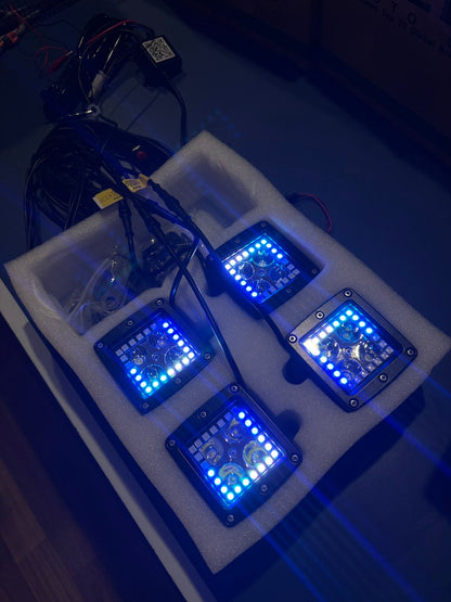 12V RGBW Party Lights – Plug & Play LED System for 4WD, Marine & Camping