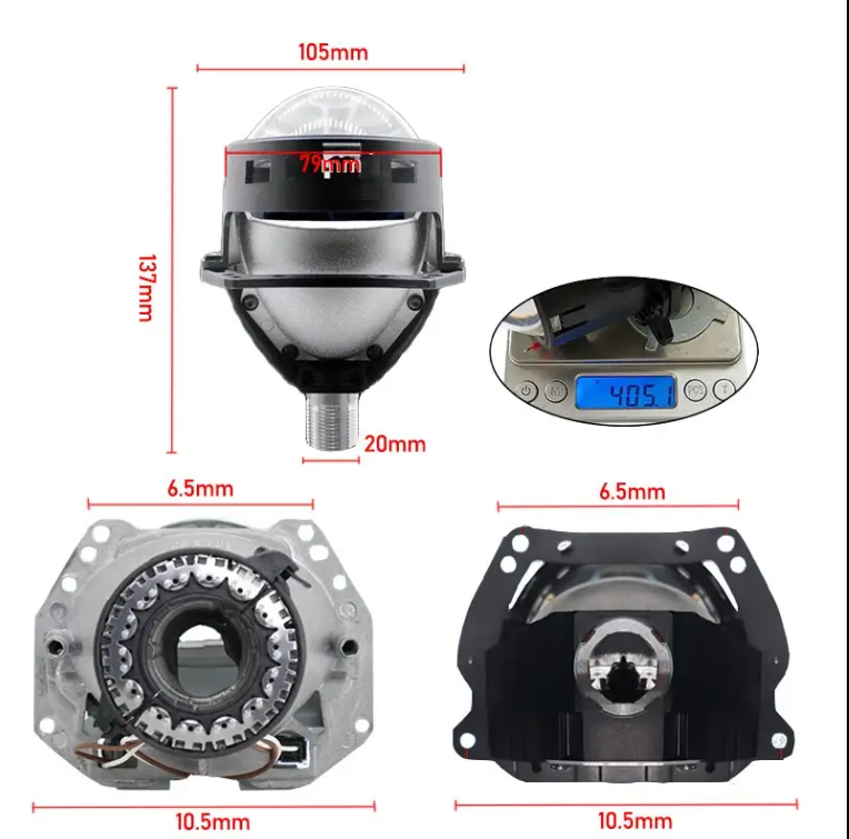 Turbine Bi led 3inch kit