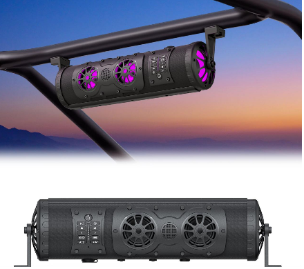 12V RGB Sound/Speaker Bar IP66 Waterproof